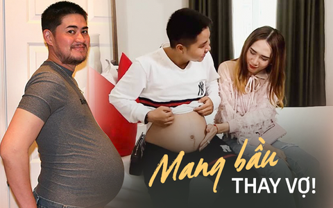 Người đàn ông Việt Nam mang thai từng tiết lộ “chuyện phòng the” và nguồn cảm hứng đặc biệt để quyết sinh con, cô vợ xúc động chia sẻ: "Chỉ chờ ngày bố tròn con vuông"