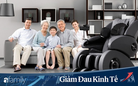 Vừa làm việc vừa trông con vất vả, chị em xem xét việc sắm ngay ghế massage tại nhà với nhiều ưu đãi giảm giá tới 70%