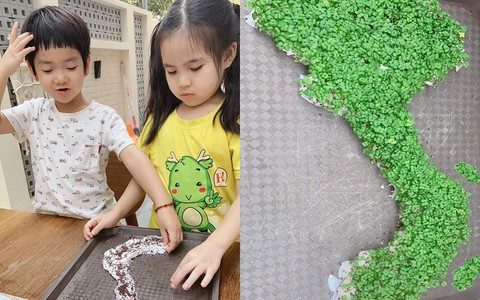 Con nghỉ dịch mà không cuồng chân vì mẹ bày đủ trò hay, tốn 15 phút mỗi ngày mà nhà nào cũng áp dụng tốt