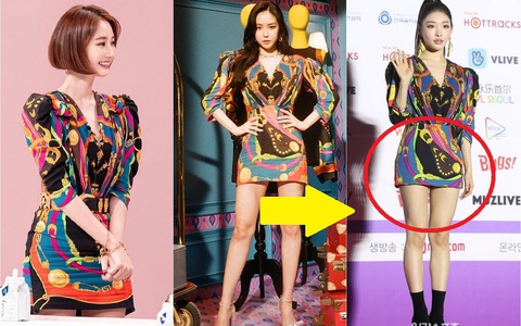 Váy càng ngắn thì càng tôn dáng? Pha cắt váy của stylist cho 3 mỹ nhân đụng hàng sẽ cho bạn câu trả lời