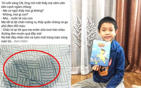 Con trai học lớp 3 vẫn tè dầm mà mẹ lại xin lỗi rối rít, nhưng hiểu nội tình câu chuyện thì ai cũng phải phục lăn