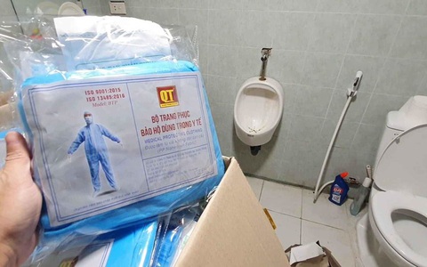 Hà Nội: Phát hiện cơ sở sản xuất vật tư y tế có dấu hiệu gian lận