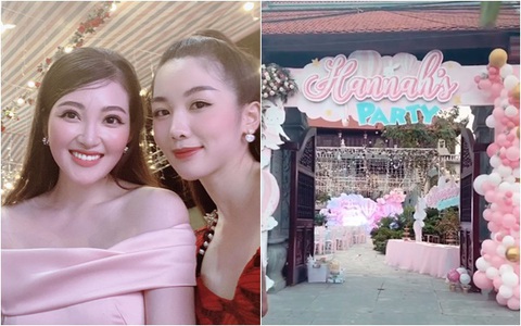 Cô dâu 200 cây vàng ở Nam Định thon gọn ngoạn mục so với lúc bầu, khoe nhan sắc lộng lẫy trong bữa tiệc của con gái đầu lòng