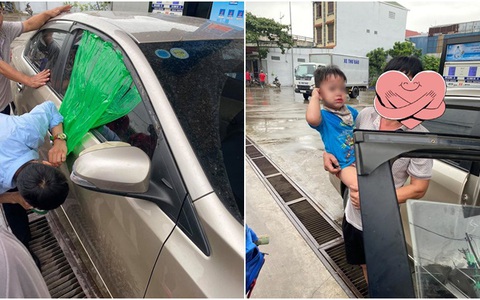 Xôn xao thông tin cháu bé 1 tuổi bị mắc kẹt trên ô tô vì người lớn quên rút chìa khóa khi xuống xe