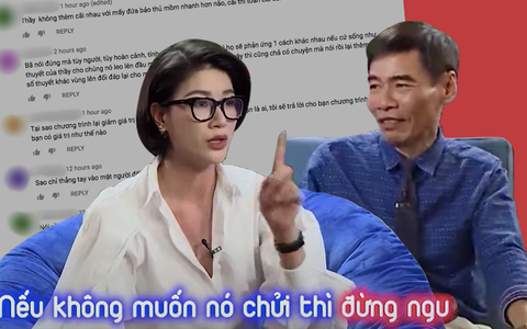 Trang Trần vỗ mặt TS. Lê Thẩm Dương: Quyền Linh chỉ biết im lặng cười trừ, dân mạng phẫn nộ chỉ trích