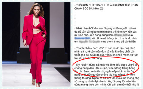 Trong lúc bị tố bán kem trộn, Võ Hoàng Yến bỗng bị cư dân mạng soi ra một chi tiết "bất thường" trong bài viết: Nghe bác sĩ da liễu giải thích mới hiểu rõ tường tận