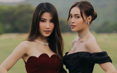 Ninh Dương Lan Ngọc - Diễm My 9x đứng cùng khung hình, vòng eo mỏng dính gây chú ý