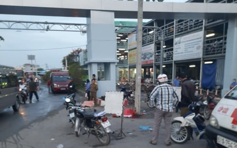 Đã bắt nghi can đâm chết tài xế xe công nghệ ngay trước bến xe An Sương
