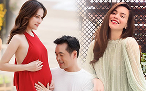 Sao Vbiz đồng loạt chúc mừng tin vui vợ chồng Dương Khắc Linh: Động thái của hội mẹ bầu Hà Hồ, Thu Thủy gây chú ý!