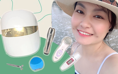 Bà mẹ 1 con tuổi 32 chia sẻ kinh nghiệm "chống già": Kem chống nắng là thứ bất ly thân, chị em đầu tư máy nâng cơ chắc chắn không hối hận