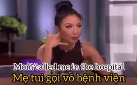 Cô gái gốc Việt lên truyền hình Mỹ kể về hành động khó hiểu của người mẹ khi hay tin con gái bị tai nạn giao thông văng xa đến 12m làm "chấn động" cả khán phòng