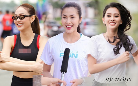 Sao Việt đam mê đường chạy marathon: Tiểu Vy, Mai Phương Thúy, Diễm My 9X dù cực "hăng" nhưng vẫn phải nể Tăng Thanh Hà