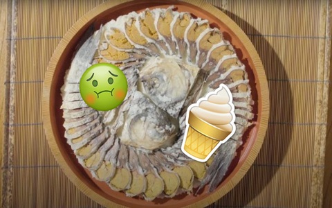Món cá Funazushi tanh nhất thế giới được người Nhật chế thành kem