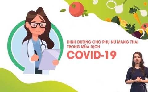 Bộ Y tế khuyến cáo về dinh dưỡng cho phụ nữ mang thai trong dịch COVID-19