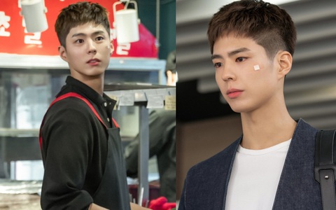 Ngỡ ngàng nhan sắc cực đỉnh của Park Bo Gum trong phim mới: Ngày đi catwalk, tối làm bồi bàn