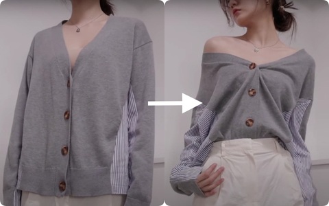 Ngoài cách của Jennie (Black Pink), các nàng có thêm 2 chiêu diện cardigan gợi cảm ngay cả khi eo to, bụng béo