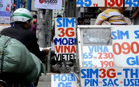 Các nhà mạng khóa và thu hồi 21 triệu SIM kích hoạt sẵn