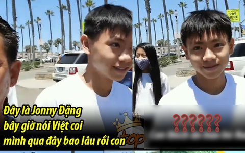 Bố hỏi: "Mình qua đây bao lâu", con trai "trùm kim cương" Việt trả lời 1 câu khiến ai nấy cười đau ruột - Cái tội không chịu học Tiếng Việt