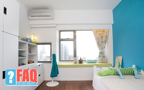 Muốn điều hòa làm mát không gian nhỏ 10m² trong phòng 40m² không có tường ngăn thì lắp thế nào để tiết kiệm điện nhất?