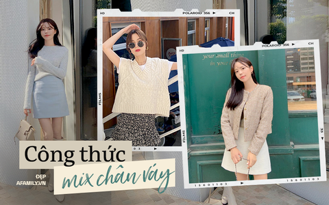 5 công thức diện chân váy mùa thu đang phủ sóng "ác liệt" khắp street style