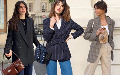 5 mẫu blazer cơ bản nhất trong tủ đồ của gái Pháp: Kiểu nào cũng trẻ và sang