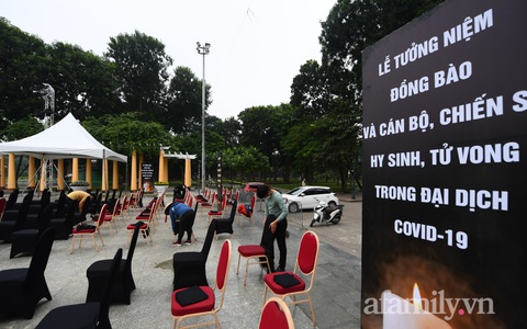 Hà Nội tối nay: Tắt đèn, thắp nến tưởng niệm hơn 23.000 đồng bào tử vong vì COVID-19