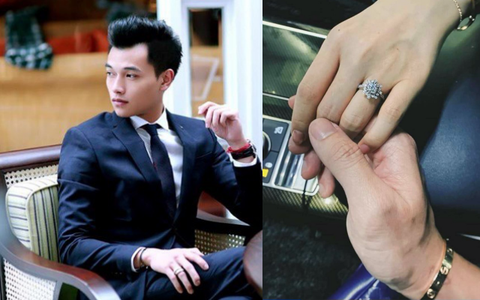 Thiếu gia từng bị nghi hẹn hò với HH Tiểu Vy bất ngờ "chốt sổ" trao nhẫn cầu hôn bằng viên kim cương to đùng, người ấy là ai?