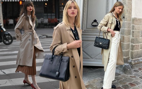 Mặc áo trench coat chuẩn đẹp như gái Pháp với 13 cách lên đồ không hề cầu kỳ