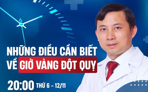 Đột quỵ giữa đêm khuya, thoát chết nhưng để lại di chứng nặng nề: Đặt ngay câu hỏi cho chuyên gia ĐH Y để biết về "GIỜ VÀNG" có thể cứu mạng trước tử thần