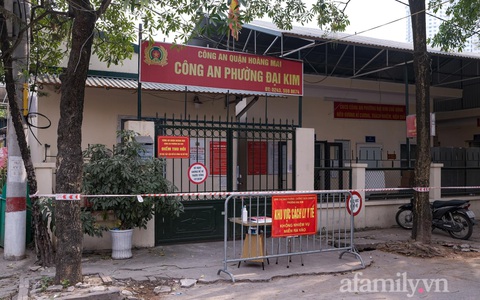 Hà Nội: Tạm phong toả trụ sở UBND, Công an phường Đại Kim, Hoàng Mai sau khi ghi nhận một cán bộ dương tính SARS-CoV-2