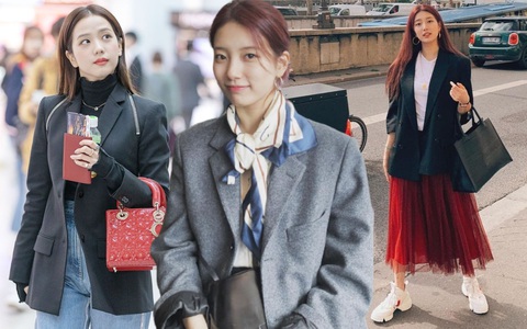 Đọ style đời thường hai đại sứ Dior: Jisoo mặc gì cũng gây sốt, Suzy lên đồ đúng chất "sành điệu chẳng cần cố"