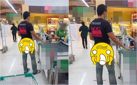 Người đàn ông mặc quần rách toang cả chỗ nhạy cảm vào siêu thị, dân tình "tái mặt" không biết có phải anh chàng vừa bị chó cắn hay không