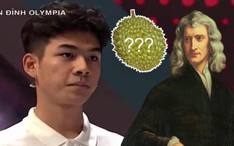 Sau gần 1 năm gây bão, câu hỏi: "Tại sao Newton lại ngồi dưới gốc cây táo mà không phải mít hay sầu riêng" của thí sinh Olympia đã có đáp án
