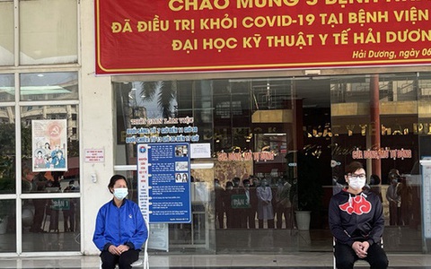 Ba bệnh nhân đầu tiên ở Hải Dương xuất viện