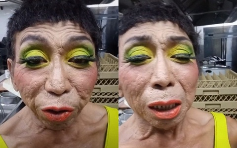 Thảm họa chuyển giới Thái Lan lại thay đổi hình ảnh với mái tóc ngắn nhìn thôi đã thấy... sợ