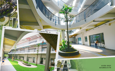 Một trường học ở Hà Nội có lối kiến trúc vô cùng độc lạ, cứ đến mùa hè học trò lại "trốn vào rừng" để vẽ vời, luyện nhạc kịch, làm phim 