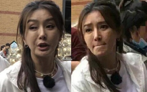 Không thể nhận ra Tần Lam trong những bức hình do người qua đường chụp, sao lại "tàn tạ" thế này?