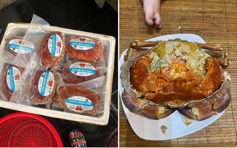 Cua siêu gạch Na Uy 290 nghìn/kg hot trên chợ mạng nhưng chị em đừng vội ham rẻ 
