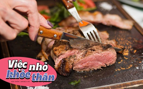 Bạn sẽ kinh ngạc với những gì xảy ra với cơ thể khi bạn ngừng ăn thịt đỏ