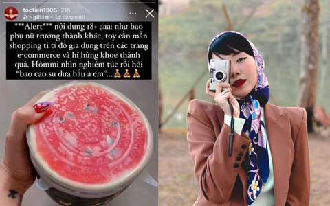 Soi món đồ ca sỹ Tóc Tiên sử dụng, còn bị đùa là "bao cao su dưa hấu": Hóa ra là món tiện ích gia đình nào cũng dùng, giá chỉ từ 19K