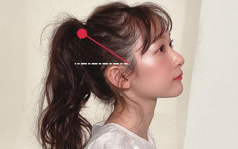 Cách buộc tóc đuôi ngựa thật trẻ xinh mà không lộ mảng hói