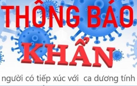 Hòa Bình: Tìm người có tiếp xúc với bệnh nhân BN3392 và BN3393