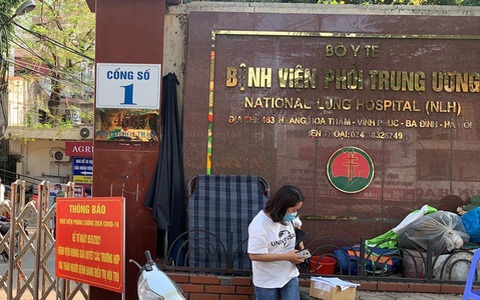 Bệnh viện Phổi Trung ương nói về nguồn lây của 2 bác sĩ dương tính SARS-CoV-2