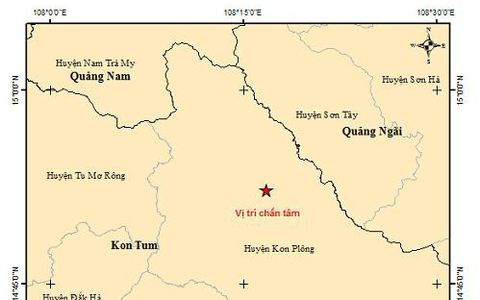 Động đất ở Tây Nguyên ngày càng mạnh, một ngày 5 trận