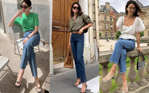 Không phải sneaker, đây mới là item mix cùng quần jeans kéo chân thon dài vi diệu