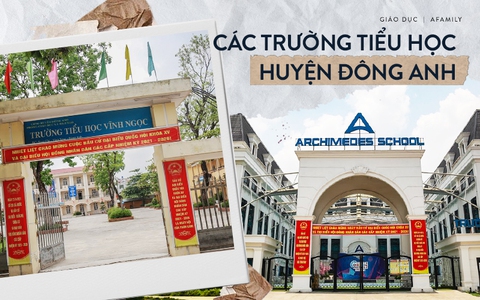 Danh sách 27 trường tiểu học ở huyện Đông Anh, có một trường tư thục nổi tiếng, năm nào cũng thu hút lượng lớn hồ sơ