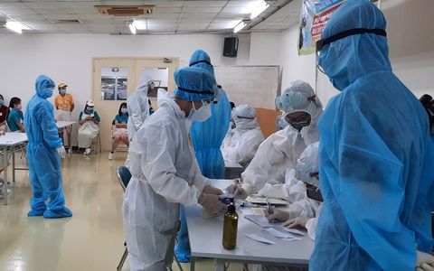 TP.HCM thông tin mới nhất về 2 công nhân dương tính SARS-CoV-2 làm việc tại KCX Tân Thuận và công ty Pouyuen