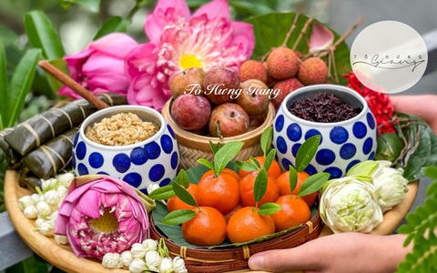 Xem hội chị em trổ tài làm mâm cúng Tết Đoan Ngọ, ai cũng xuất sắc và đảm đang hết cả