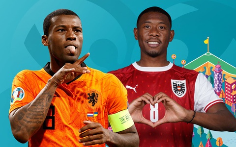 EURO 2020 ngày 17/6: “Cơn lốc màu da cam” tự tin thổi bay Áo để giành vé đi tiếp, Đan Mạch liệu có thể vượt qua cú sốc Eriksen?