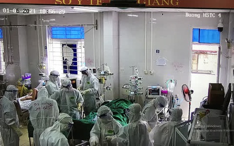 Hai ca bệnh nặng phải đặt ECMO tại Bệnh viện Phổi Bắc Giang